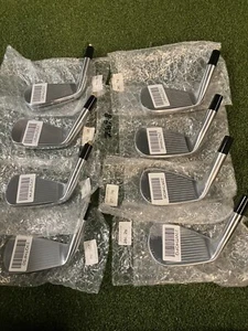 P770 2020 TaylorMade Forged Tour Issue 3-PW Heads 23xxxN6T NEW(in plastic) - Picture 1 of 4