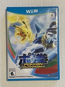 Pokken Tournament (Nintendo Wii U, 2016) Pokemon WiiU Tested & Works!