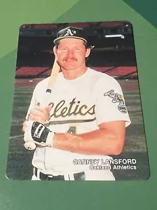 1989 Mothers Cookies Oakland Athletics #5 Carney Lansford Baseball Card - Picture 1 of 2