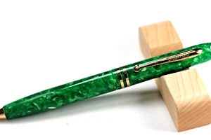 Sheaffer Balance II Jade Marble/GT Ballpoint - Brand-New! Made in the USA Rare - Picture 1 of 10