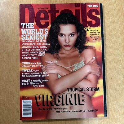 Details Magazine - February 2000 - Cover: Virginie Ledoyen - Mariah O'Brien - Image 1 of 2