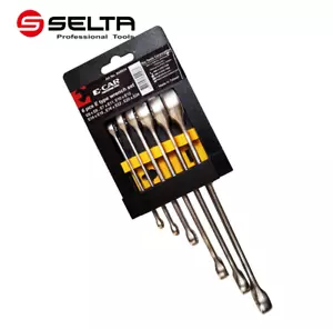 E-CAR Taiwan Female Torx E-Type Double E-Star Spanner Wrench E6x8-E20x24 6pc Set - Bild 1 von 4