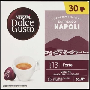 NESCAFÉ DOLCE GUSTO Espresso Napoli Caffè-2 confezioni da 16 Capsule-32 capsule  - Foto 1 di 4