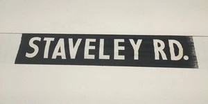 Kingston Upon Hull Vintage Leinen Bus Jalousie 1971 30 Zoll - Staveley Road - Bild 1 von 1