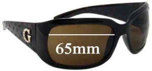 SFx Replacement Sunglass Lenses Fits Guess Unknown Model - 65mm Wide - Picture 1 of 6