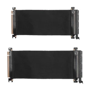 180 Degree PCI-E Express 16X to 16X Riser Card Flexible Ribbon Extender - Afbeelding 1 van 18