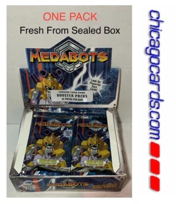 1999 Upper Deck TCG Medabots 5cd Booster Pack Look4 Potentes Cartas Meda-Raras Foto 1 de 4