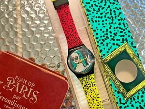 SWATCH Gent LISA FAN 2013 SPECIAL GZ280 - Claudia Carieri NEW! IN BOX RARE L.D. - Foto 1 di 8