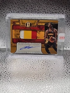 AJ GRIFFIN 2022-23 CHRONICLES GOLD STANDARD RPA RC AUTO /25 SSP 3 COLOR JERSEY - Picture 1 of 4