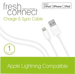 Apple Lightning Compatible Charge Cable MFI Certified 2m White New - Picture 1 of 6