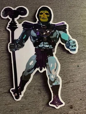 Pegatina de vinilo Masters of the Universe Skeletor Action Fifure **NUEVA TALLA** Foto 1 de 2