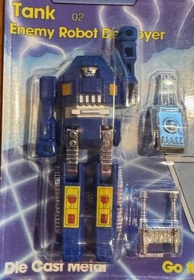 Go Bot 1983 tanque enemigo robot destructor sellado vintage Tonka Foto 1 de 4