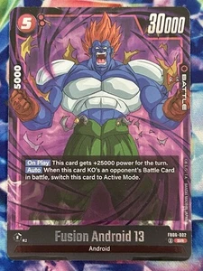 DRAGON BALL SUPER FUSION WORLD - Rivals Clash Android 13 (SR) FB06-002 ✨ - Foto 1 di 2