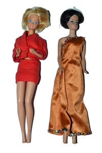 Vintage Barbie and Midge Both Have Damage See Photos - Picture 1 of 21
