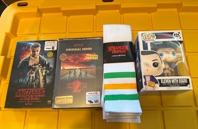 Stranger Things сезон 1 и 2 целевое коллекционное издание комплект Blu-ray Netflix - Изображение 1 из 4