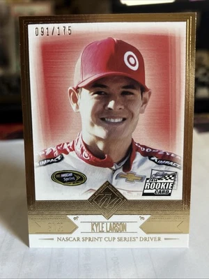 KYLE LARSON /175 RC Rookie 2014 Press Pass Total Memorabilia #33 NASCAR Champion - Image 1 of 2