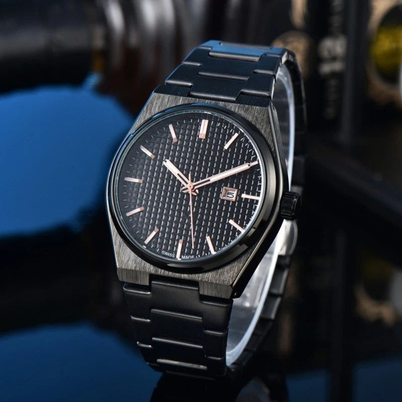 Tissot Prx Powermatic 80 Automatic Mens Watch Black(Rose Gold Pointer) No Box# - Image 1 of 1