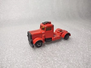 Vintage 1979 Matchbox Lesney Superfast Red Long Haul Semi Truck -England - Picture 1 of 7