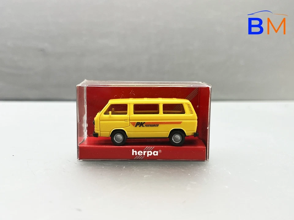 1:87 Herpa Volkswagen Bully Bus Postkurier 4127  II 3 R 0775 - Bild 1 von 1