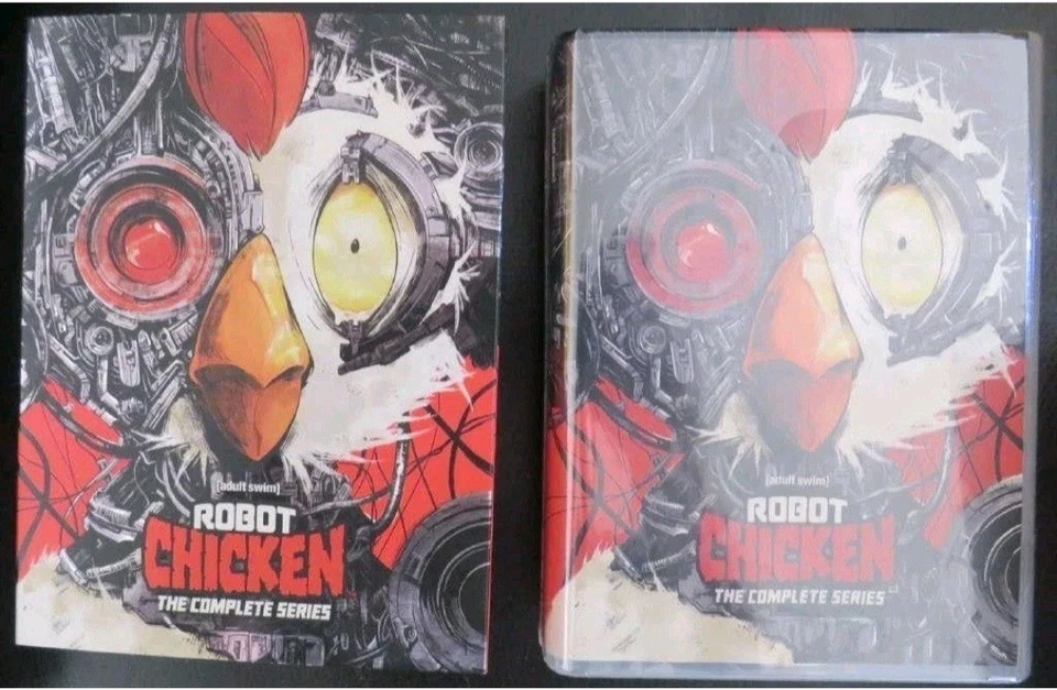 Adult Swim ROBOT CHICKEN The Complete Series DVD Box Set 24 Discs SEALED w/slip - Image 1 of 2