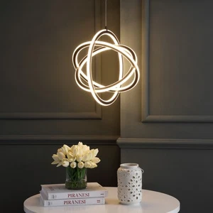 JONATHAN Y Contemporary Orbit No Bulbs Included Pendant - Picture 1 of 8
