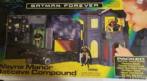 Vintage Batman Returns Batcave Command Center Playset 1991 Kenner New Open Box - Picture 1 of 6