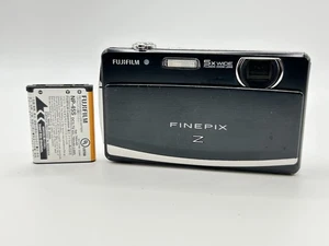 [Eccellente] Fujifilm FinePix Z90 fotocamera digitale nera 14,2 MP 5x zoom dal Giappone - Foto 1 di 17