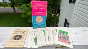 Zolars New Astrological Tarot Cards in Original Box With Instructions 1969 - Picture 1 of 5