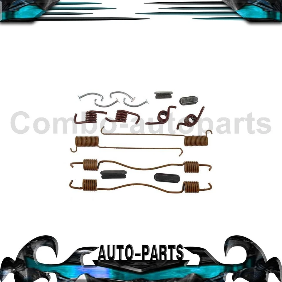 Kit de herrajes de freno de tambor trasero para Dodge W250 1981-1993 5,9 L Foto 1 de 4