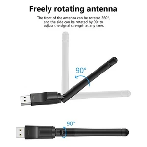MT7601 Mini-USB-WLAN-Adapter 150Mbps Drahtlose Netzwerkkarte RTL8188 - Bild 1 von 12