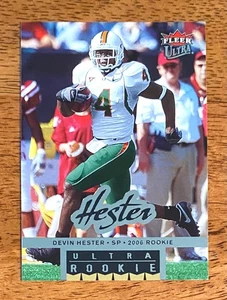 Devin Hester 2006 Fleer Ultra Rookie Card Chicago Bears - Picture 1 of 2