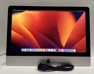 iMac 21.5" M 2017 Intel i5-7360U @ 2.3GHz 8GB RAM 256GB SSD (VESA MOUNT!!) - Picture 1 of 12