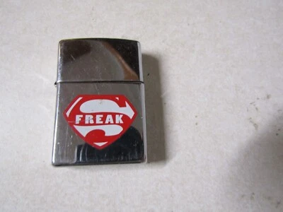 VINTAGE ZIPPO LIGHTER BRADFORD PA FREAK MADE IN USA #4 - Image 1 of 4