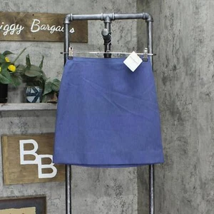 wrapper Girls Knit Stretch Midi A-Line Skirt 166bd8fa253d6a Blue 7/8 - Picture 1 of 5