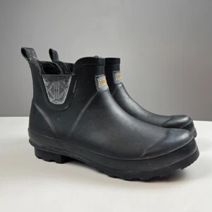 Pendleton chelsea rain booties ankle fleece lined boots sz 10 - Picture 1 of 10