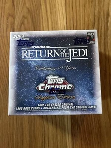 2023 Topps Chrome Stars Wars Sapphire Return of the Jedi Sealed ready to ship - Picture 1 of 6