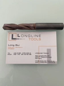 Bohrer 1x VHM D10,8 geschliffen und beschichtet - Picture 1 of 1