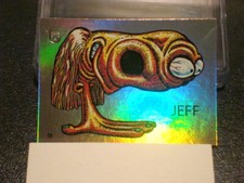 2013 TOPPS 75TH ANNIVERSARY “UGLY STICKERS” RAINBOW FOIL PARALLEL CARD #33 NEW