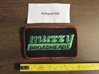 New MUZZY Broadheads Archery Patch Sew-On Deer Hunting LOTS of Patches Listed - Image 1 of 3