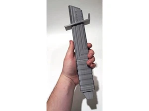 The Darksaber-3D Printed in Galaxy Black - Picture 1 of 7
