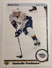 2010-11 MARTIN ERAT UPPER DECK SERIES 1 20th ANNIVERSARY PARALLEL #90 PREDATORS