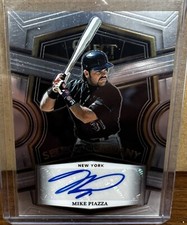 Mike Piazza Select Company Auto Card 2023 Panini Select Baseball