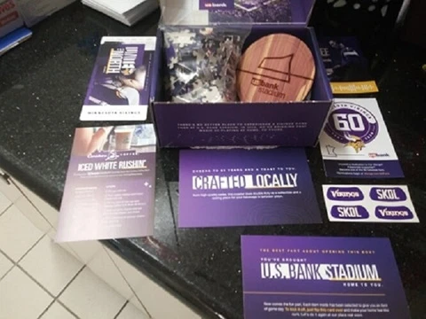 New 2020 NFL Minnesota Vikings Season ticket holder STH gift puzzle coaster etc Cover