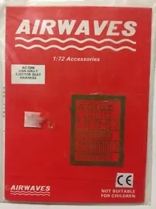 1/72 AIRWAVES AC7208 : PHOTODECOUPE DETAIL SIEGES EJECTABLES GRU-7 F-14 EA-6 - Foto 1 di 1