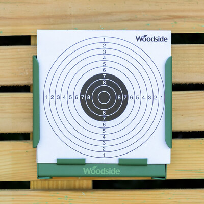 HUNTVP Shooting Funnel Metal Target Holder/Self Resetting Swinging Targets 2