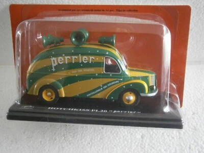 VOITURE MINIATURE HOTCHKISS PL20 "PERRIER" PUBLICITAIRE (TDF) IXO HACHETTE 1/43 - Photo 1/2