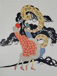 Vintage 1925 Zeitschrift Druck Anzeige - LISTERINE - Jugendstil - Flapper Girls - Bild 1 von 2