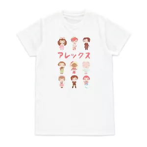 Custom Name T Shirt Japanese Womens Men Anime Manga Personalised Tee Kawaii Cute - Picture 1 of 10