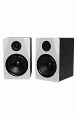 Rockville APM6W 6.5" Studio Monitor Speaker Pair - White