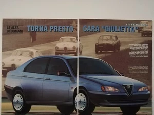 Clipping Ritaglio Articolo 1995 ALFA ROMEO DI DOMANI Torna Presto Cara Giulietta - Imagen 1 de 4